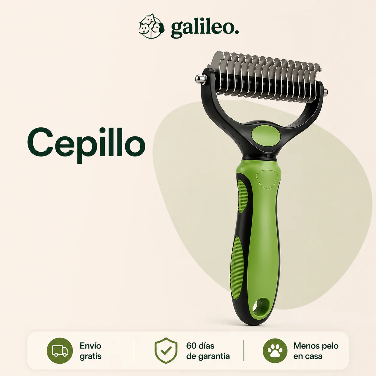 Solo Cepillo - Cepillo Deslanador Galileo