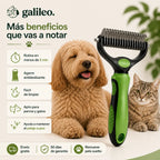 Elimina el subpelo y desenreda los nudos