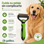 Elimina el subpelo y desenreda los nudos